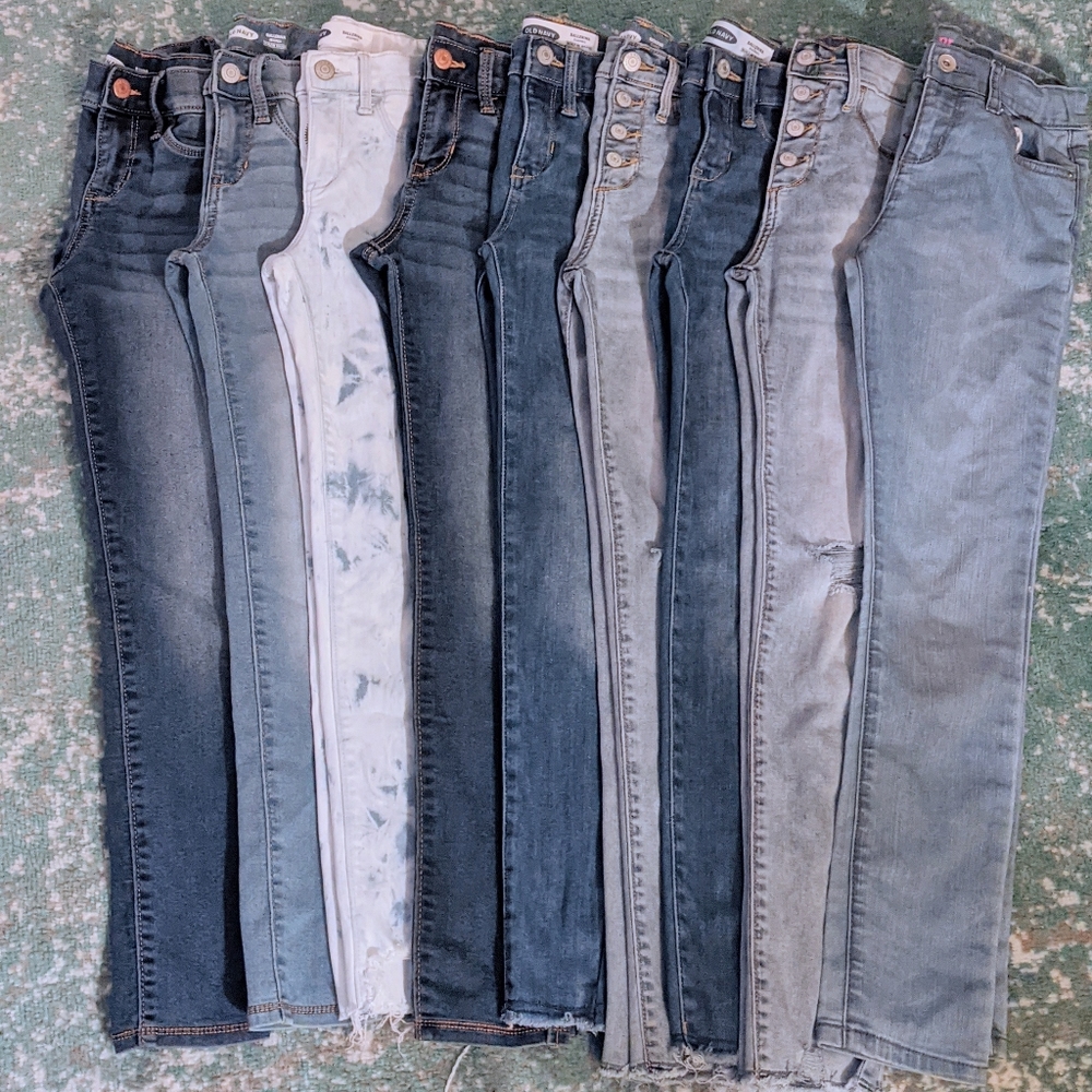 Girls jeggings lot